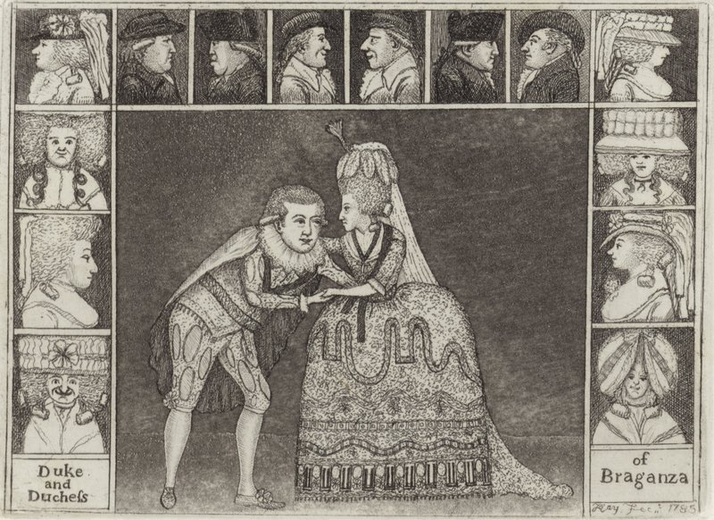 Portraits en tant que duc et duchesse de Bragance - John Kay