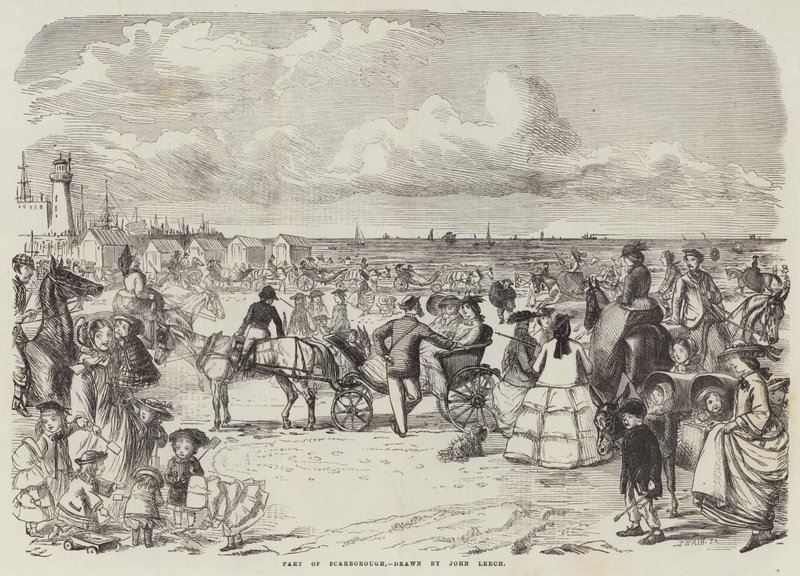 Partie de Scarborough - John Leech