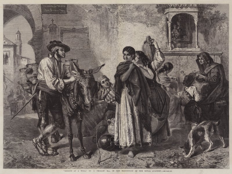 Commérages à un puits - John Phillip