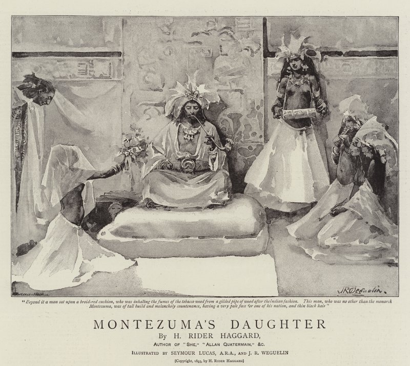 La fille de Montezuma - John Seymour Lucas