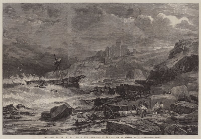 Château de Tantallon - John Syer