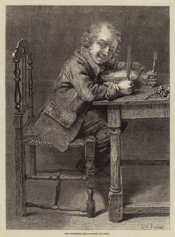 La Tarte de Noël - John Wykeham Archer