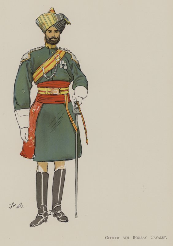 Officier du 6e Cavalerie de Bombay - John (after) Charlton