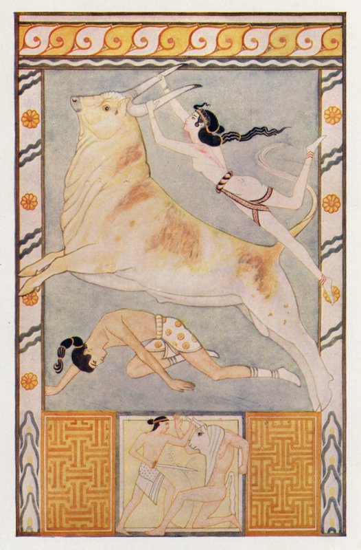 Les Taureaux - John (after) Duncan