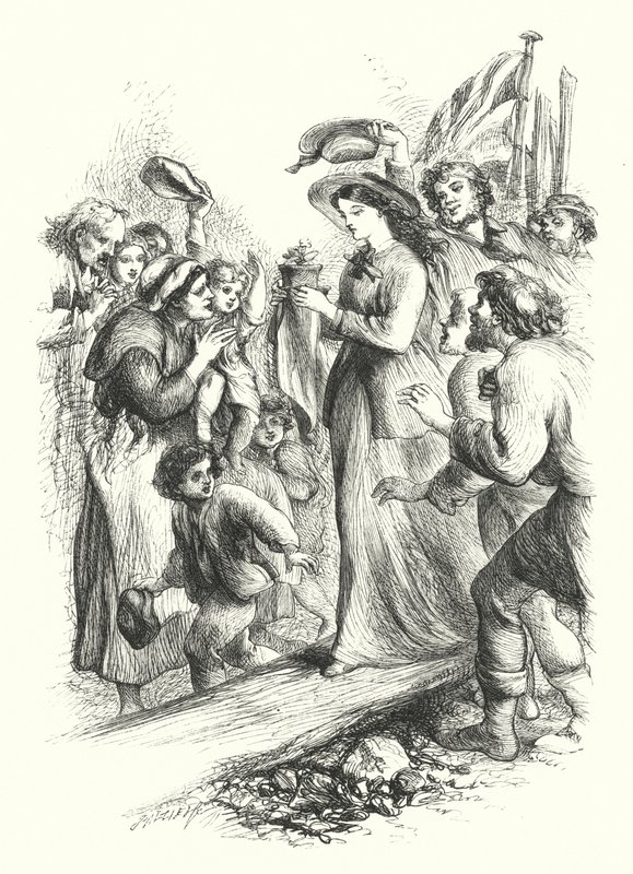 Le Débarquement de la Primevère - John (after) Gilbert