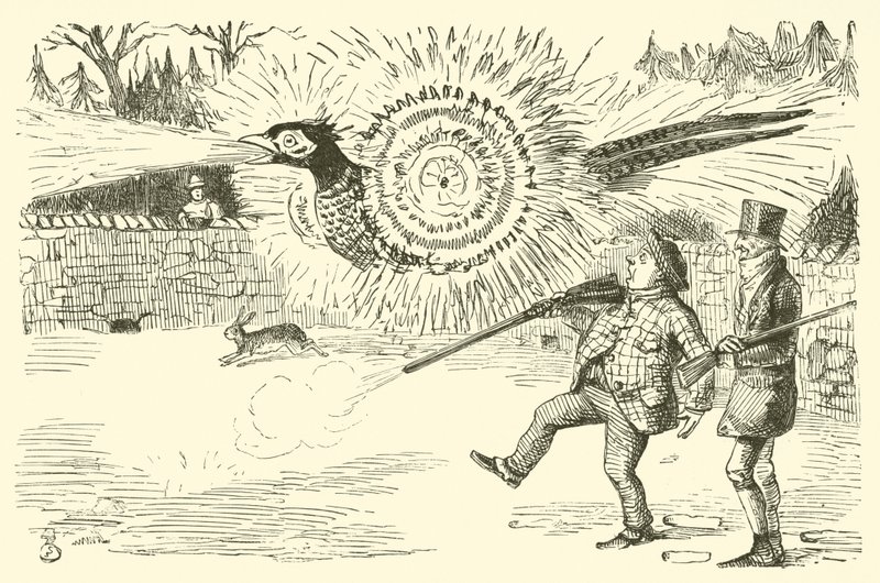 Chasse au faisan (gravure) - John (after) Leech