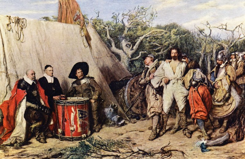 Un conseil de guerre improvisé - John (after) Pettie