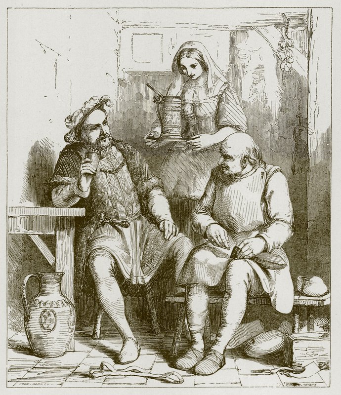 Le roi Hal et le cordonnier - John Absolon