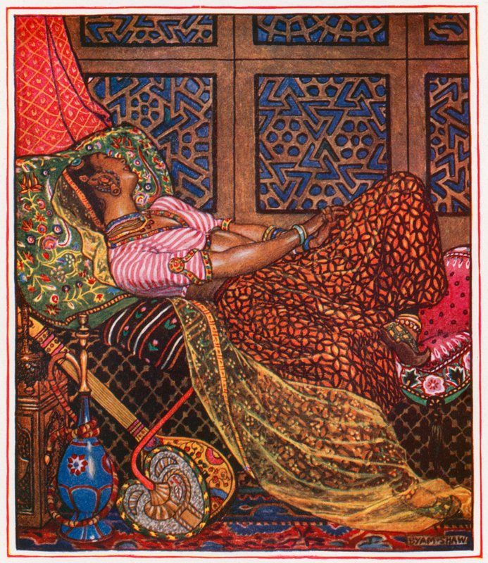 Zira en captivité - John Byam Liston Shaw
