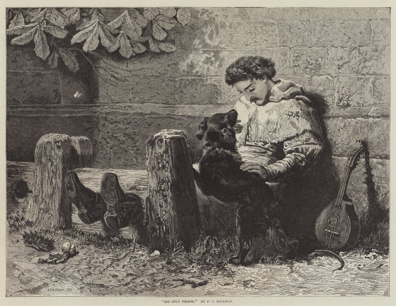 Son seul ami - John Charles Dollman