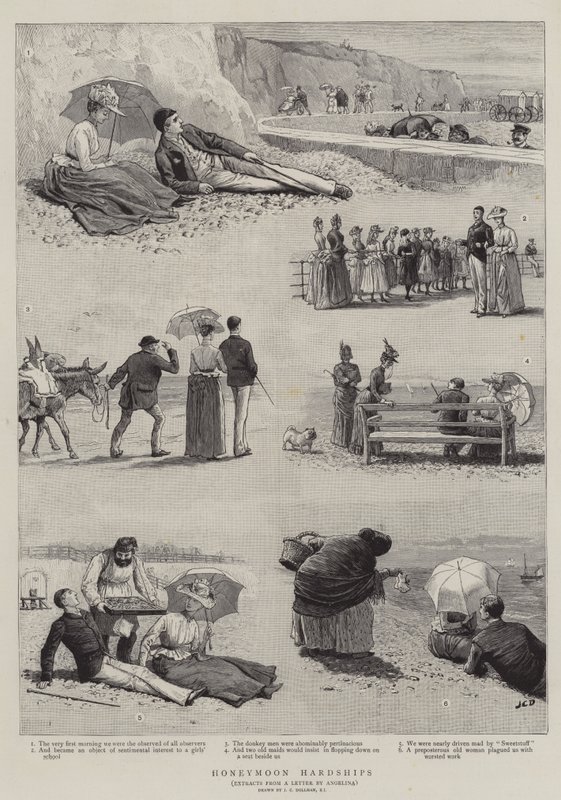 Les difficultés de la lune de miel - John Charles Dollman