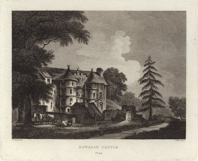 Château de Rowallan - John Claude Nattes