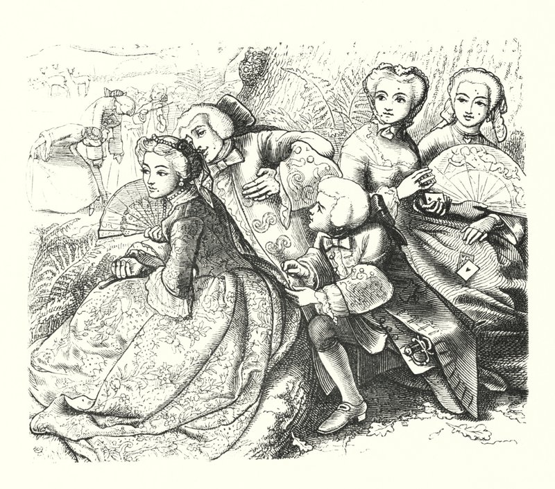 Le chêne parlant - John Everett (after) Millais