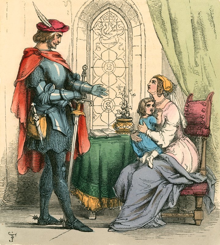 Grissel consent à abandonner son enfant - John Franklin