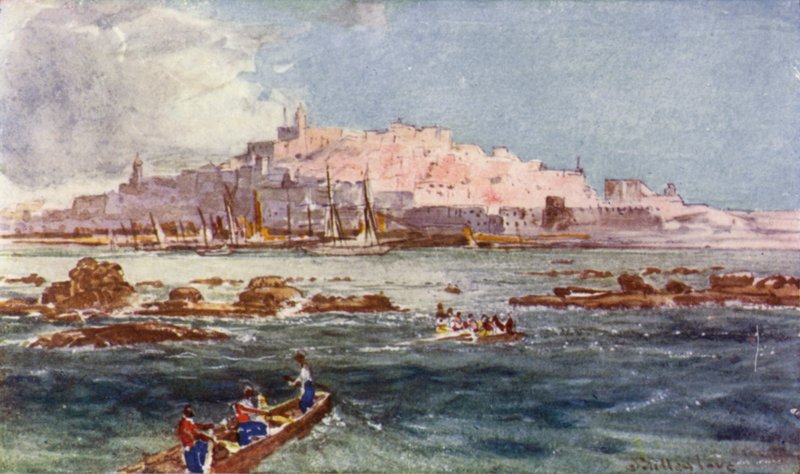 Jaffa, vue de la mer - John Fulleylove