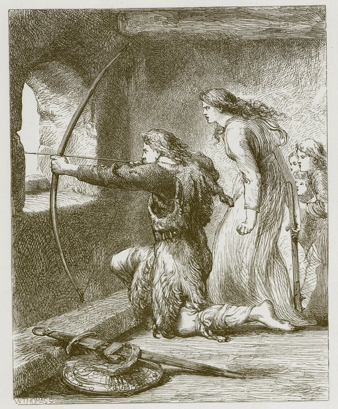 Adam Bell, Clym of the Cloughe - John Gilbert