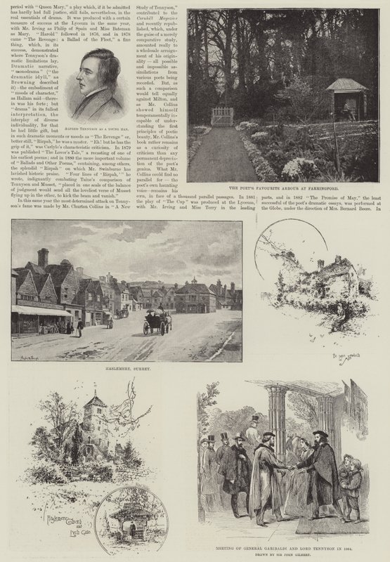 Alfred, Baron Tennyson, Poète Lauréat - John Gilbert