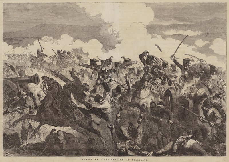 Charge de la cavalerie légère à Balaclava - John Gilbert