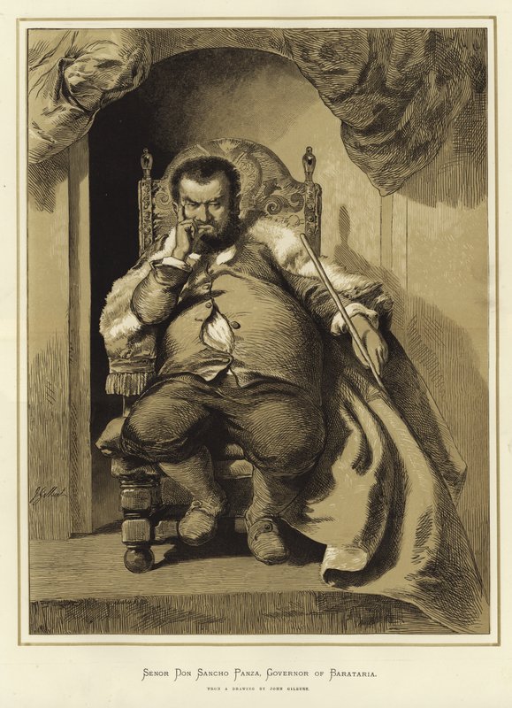 Señor Don Sancho Panza - John Gilbert