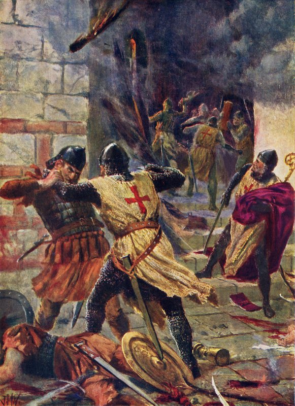 La capture de Constantinople par les croisés - John Harris Valda