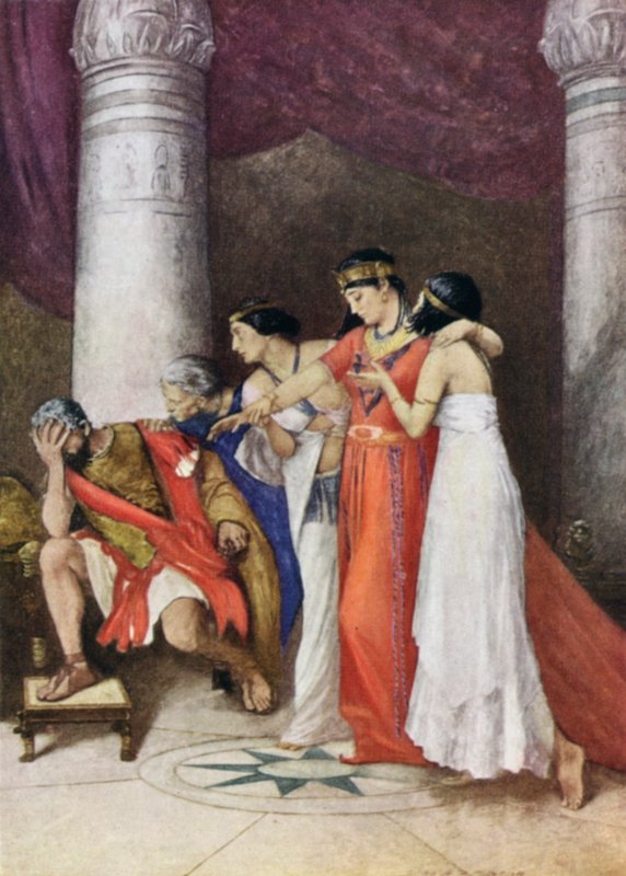 Antoine et Cléopâtre - John Henry Frederick after Bacon