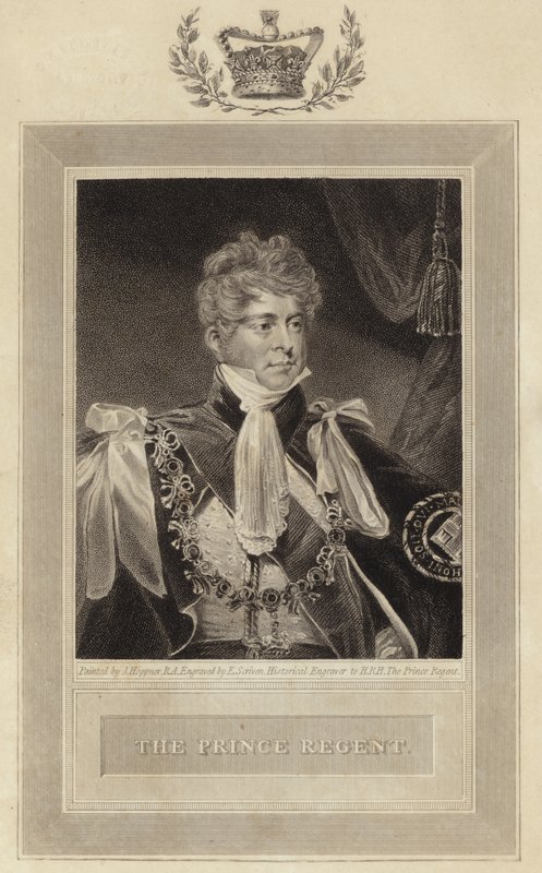 Le prince régent, futur George IV - John Hoppner