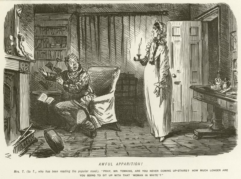 Apparition Terrifiante! - John Leech