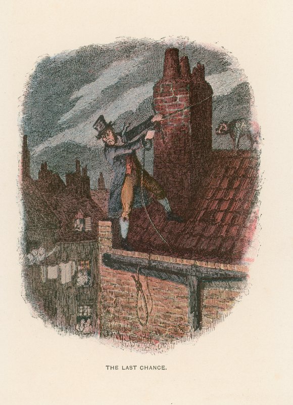 Illustration pour Oliver Twist - John Leech