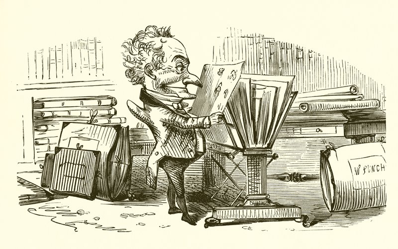 Monsieur Punch - John Leech