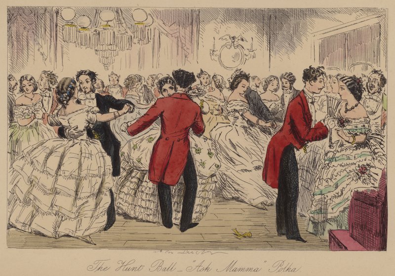 Le bal de chasse, Ask Mamma Polka - John Leech