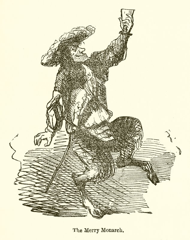 Le joyeux monarque - John Leech