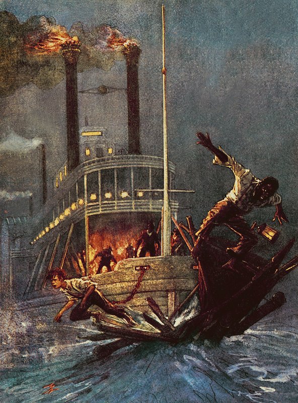 Huckleberry Finn - John Millar Watt
