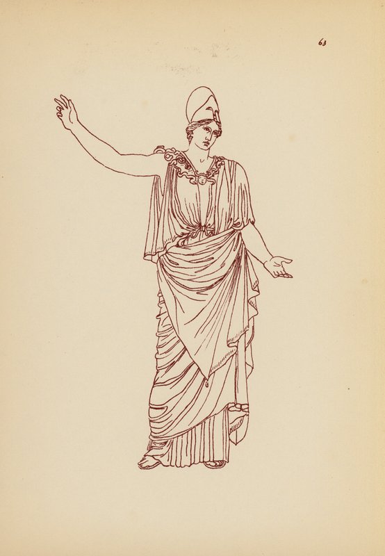 Costume féminin grec ancien - John Moyr Smith