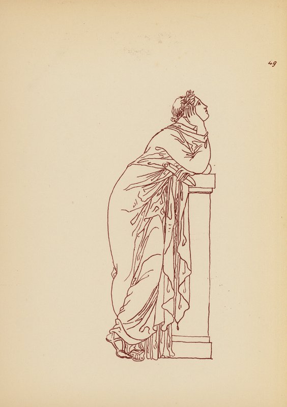 Costume féminin grec ancien - John Moyr Smith