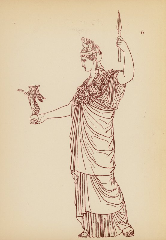 Costume féminin grec ancien - John Moyr Smith
