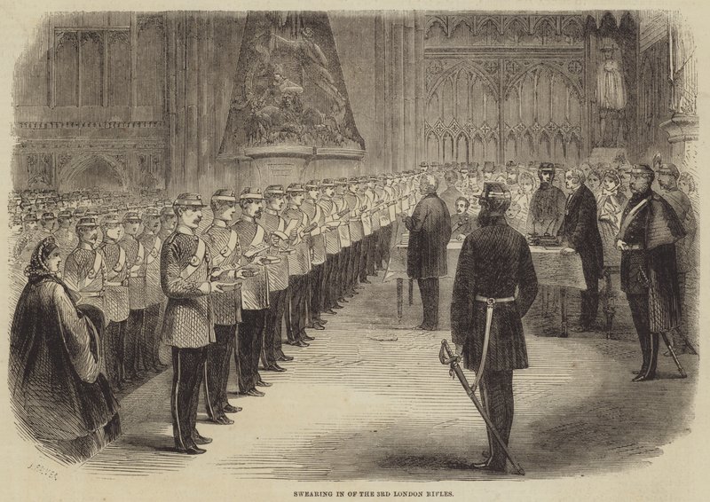Prestation de serment des 3e fusiliers de Londres - John Palmer