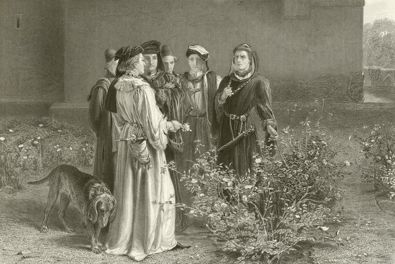Les Roses Rivales - John Pettie