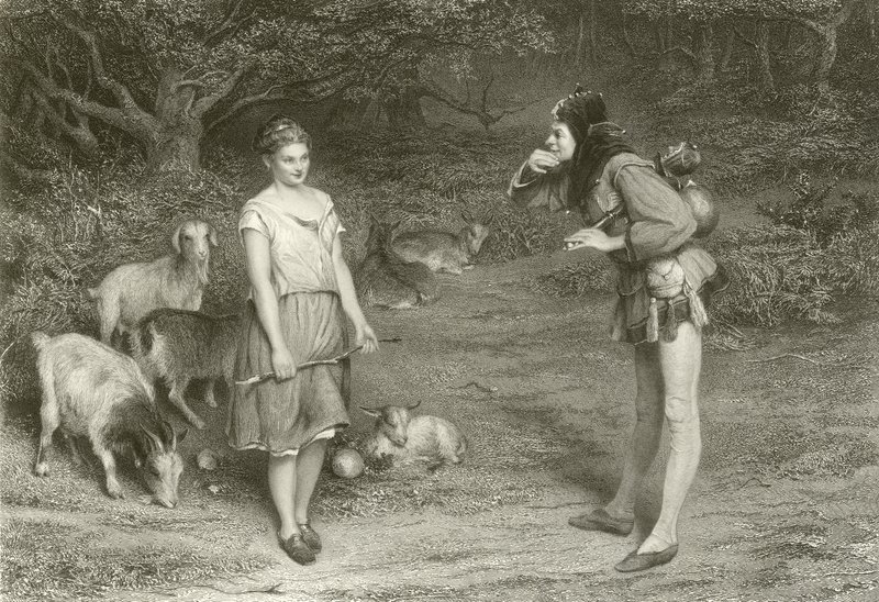 Touchstone et Audrey - John Pettie