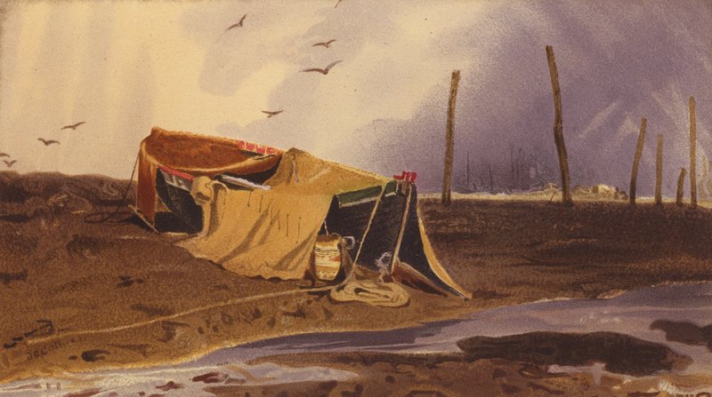 Bateau sur la plage - John Sell Cotman