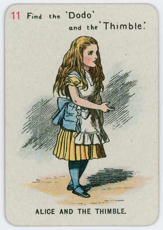 Alice et le dé à coudre - John Tenniel