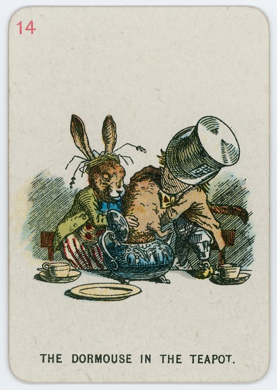 Le Loir dans la théière - John Tenniel