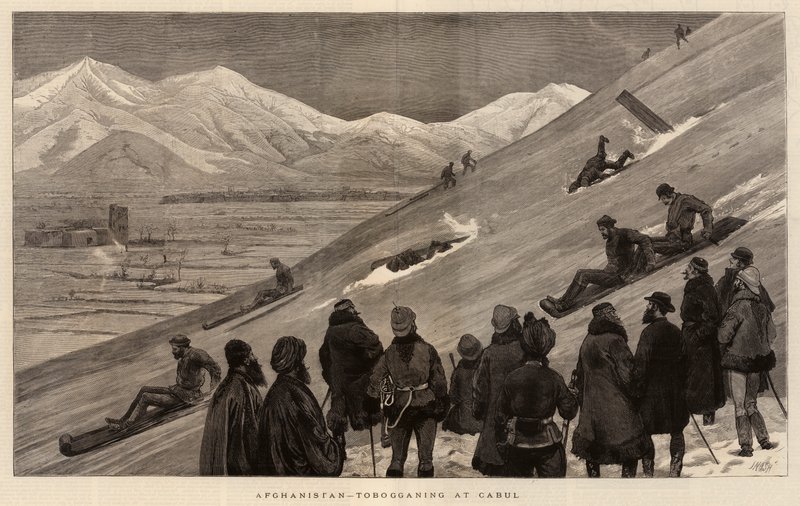 Afghanistan, luge à Kaboul - Joseph Nash