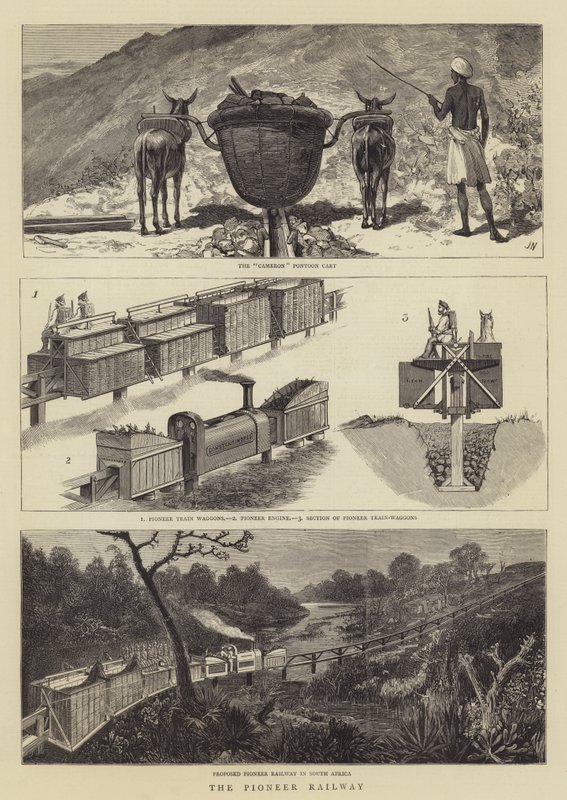 Le chemin de fer pionnier - Joseph Nash