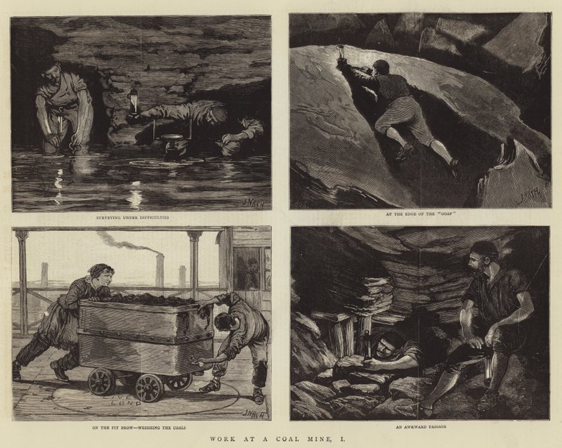 Travail dans une mine de charbon, I - Joseph Nash