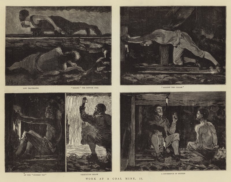 Travail dans une mine de charbon, II - Joseph Nash