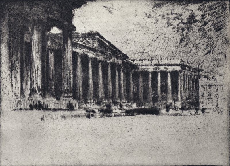 Le British Museum - Joseph (after) Pennell