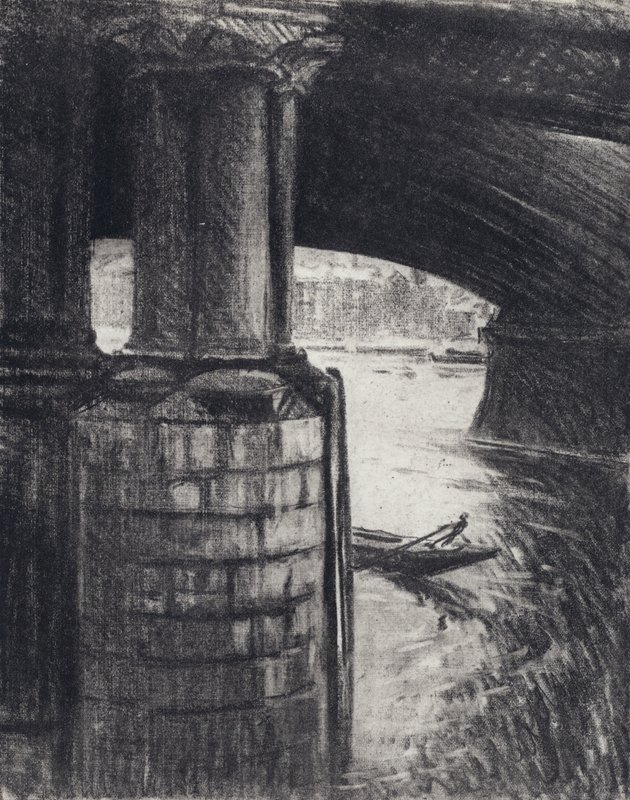 Sous Blackfriars - Joseph (after) Pennell
