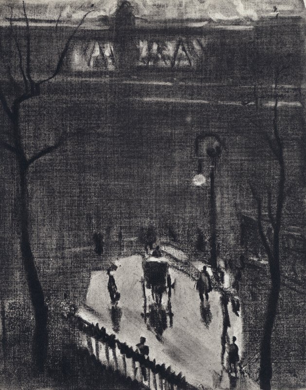 Sous Charing Cross - Joseph (after) Pennell