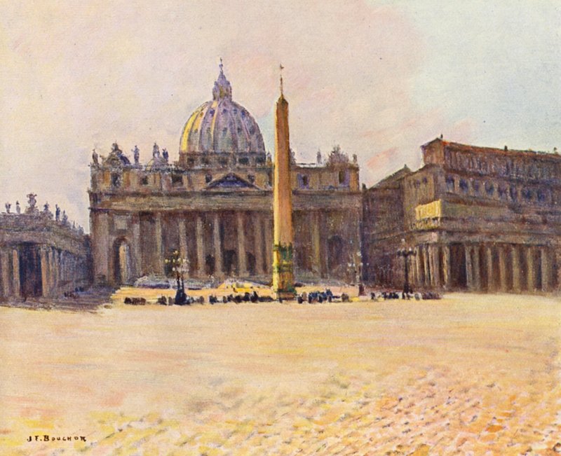Rome : Saint-Pierre - Joseph Felix Bouchor