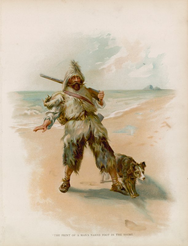 Illustration pour Robinson Crusoé - Joseph Finnemore